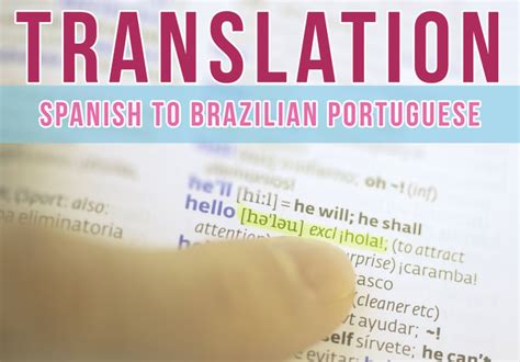 spanish to brazilian portuguese translation